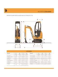 jcb 8014 specs